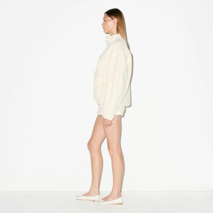 TEDDY OVERSIZED HALF ZIP UP PULLOVER TEDDY OVERSIZED HALF ZIP UP PULLOVER