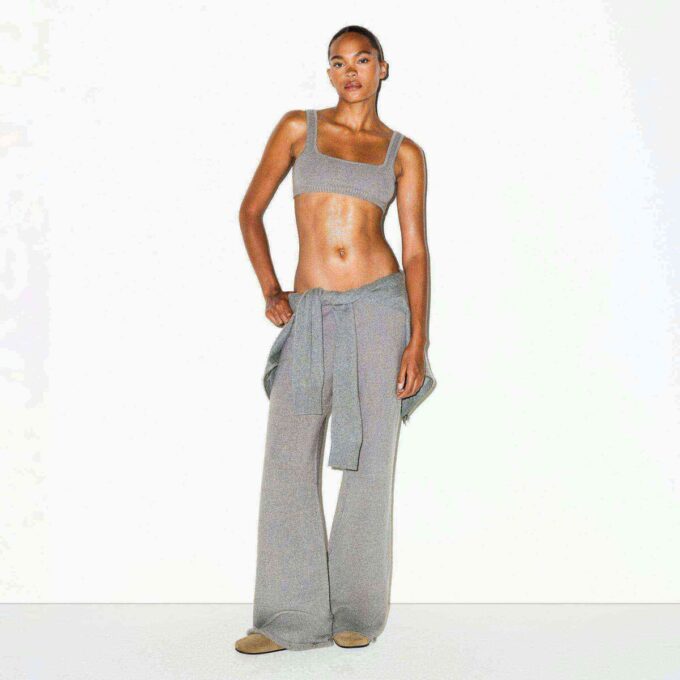 TEXTURED KNIT BRALETTE TEXTURED KNIT BRALETTE