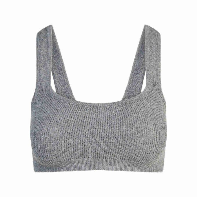 TEXTURED KNIT BRALETTE TEXTURED KNIT BRALETTE