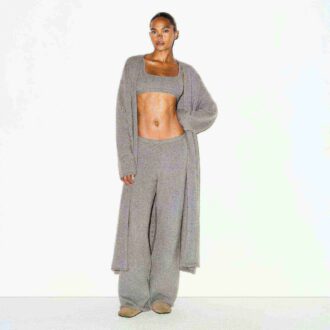 TEXTURED KNIT LONG CARDIGAN TEXTURED KNIT LONG CARDIGAN