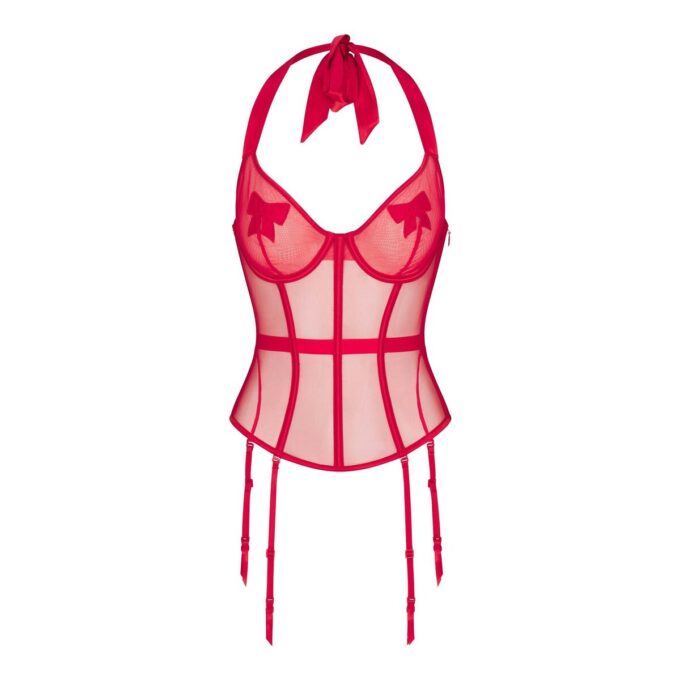 TULLE GARTER CORSET