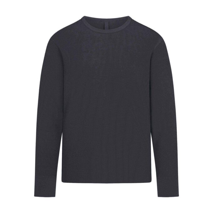 WAFFLE MENS CLASSIC LONG SLEEVE T-SHIRT WAFFLE MENS CLASSIC LONG SLEEVE T-SHIRT