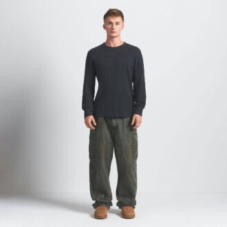 WAFFLE MENS LONG SLEEVE TOP