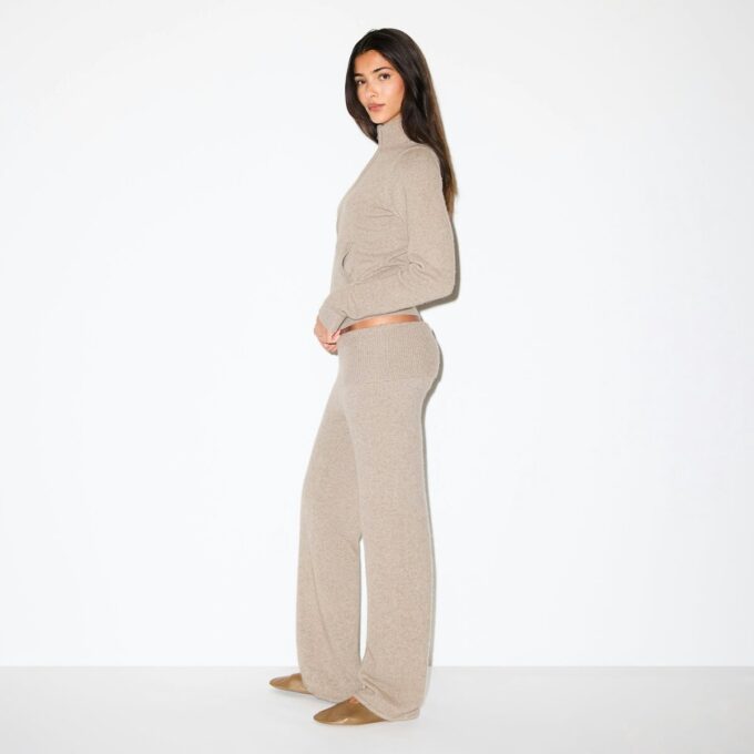 WOOL CASHMERE FOLDOVER PANT WOOL CASHMERE FOLDOVER PANT