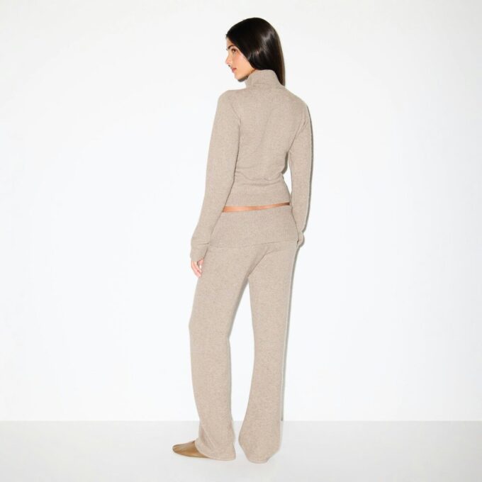 WOOL CASHMERE FOLDOVER PANT WOOL CASHMERE FOLDOVER PANT