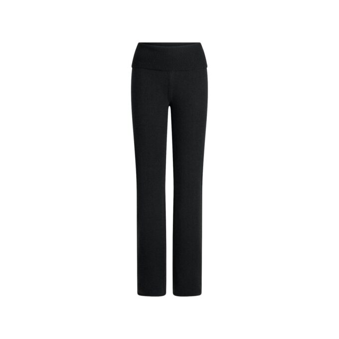 WOOL CASHMERE FOLDOVER PANT WOOL CASHMERE FOLDOVER PANT
