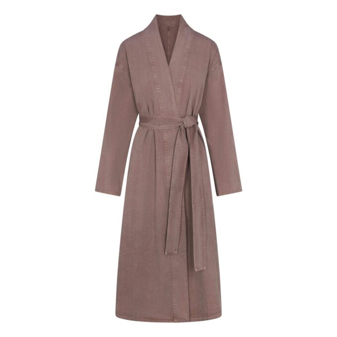 WOVEN LOUNGE LONG ROBE WOVEN LOUNGE LONG ROBE