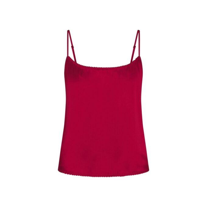 WOVEN SHINE CAMI AND SHORT SLEEP SET