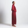 WOVEN SHINE LONG ROBE