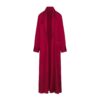 WOVEN SHINE LONG ROBE
